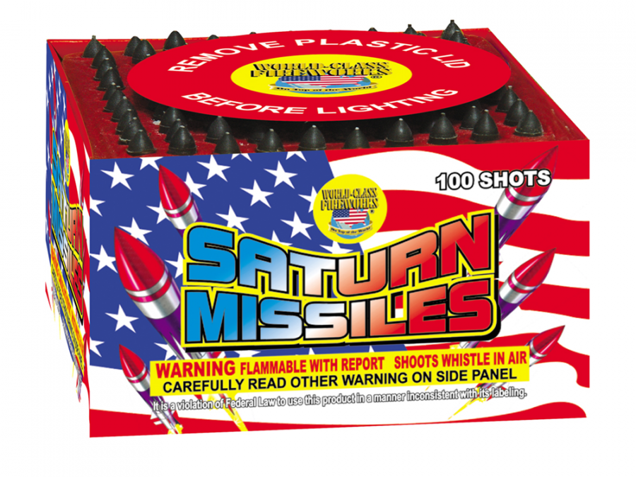 all the cool fireworks sold here like Saturn Missiles
